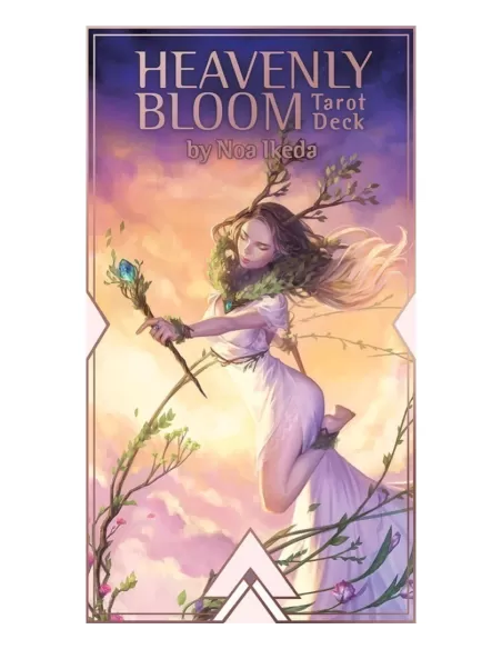 Heavenly Bloom Tarot Deck – Set tarot luminos | Emagie.ro