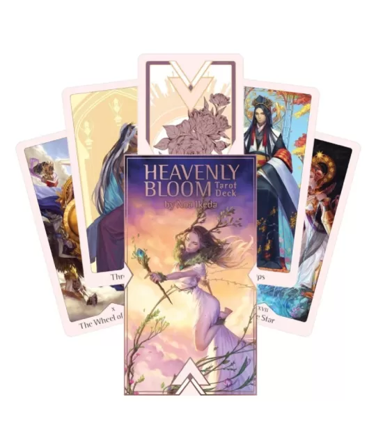 Heavenly Bloom Tarot Deck – Set tarot luminos | Emagie.ro