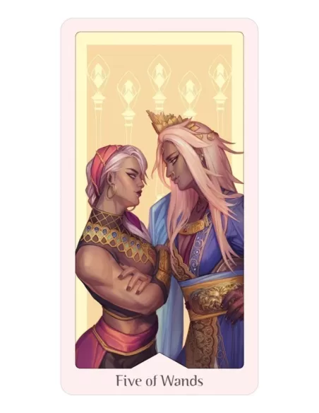 Heavenly Bloom Tarot Deck – Set tarot luminos | Emagie.ro