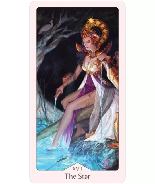 Heavenly Bloom Tarot Deck – Set tarot luminos | Emagie.ro