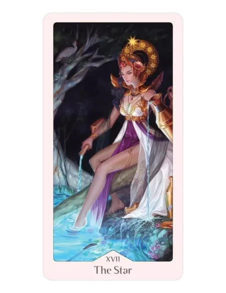 Heavenly Bloom Tarot Deck – Set tarot luminos | Emagie.ro