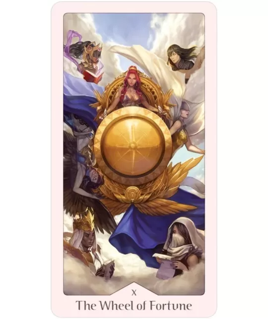 Heavenly Bloom Tarot Deck – Set tarot luminos | Emagie.ro