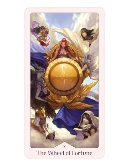 Heavenly Bloom Tarot Deck – Set tarot luminos | Emagie.ro