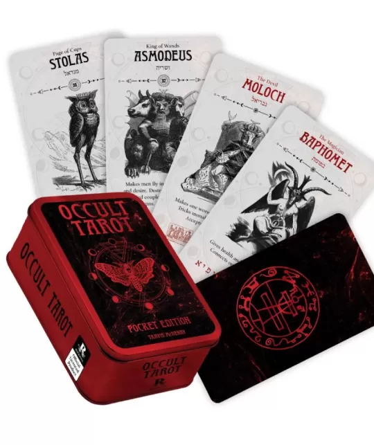 Occult Tarot Pocket Edition Rockpool – Set tarot compact | Emagie.ro