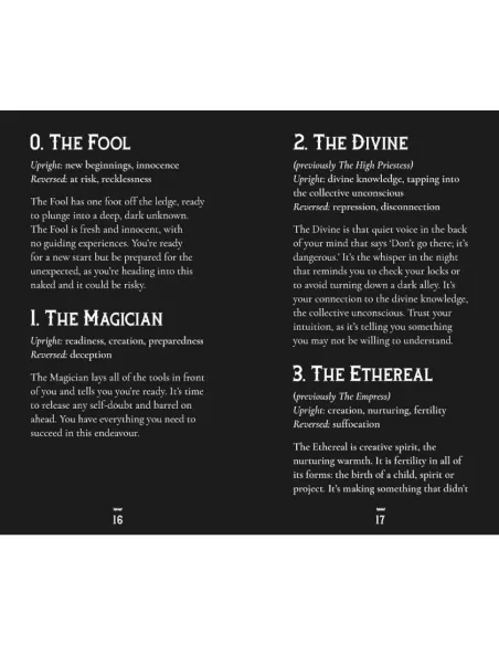 The Macabre Tarot Pocket Edition Rockpool – Set tarot compact | Emagie.ro