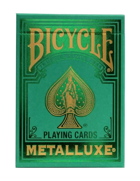 Bicycle Metalluxe Green Playing Cards – Cărți de joc premium | Emagie.ro