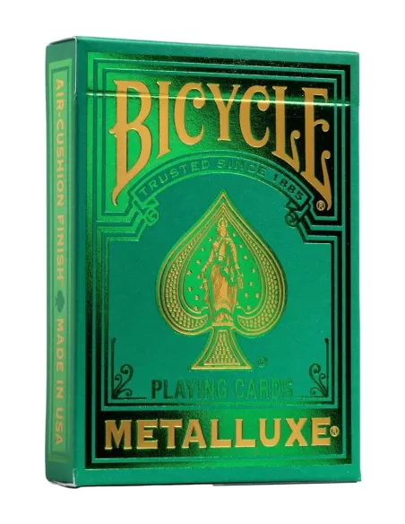 Bicycle Metalluxe Green Playing Cards – Cărți de joc premium | Emagie.ro