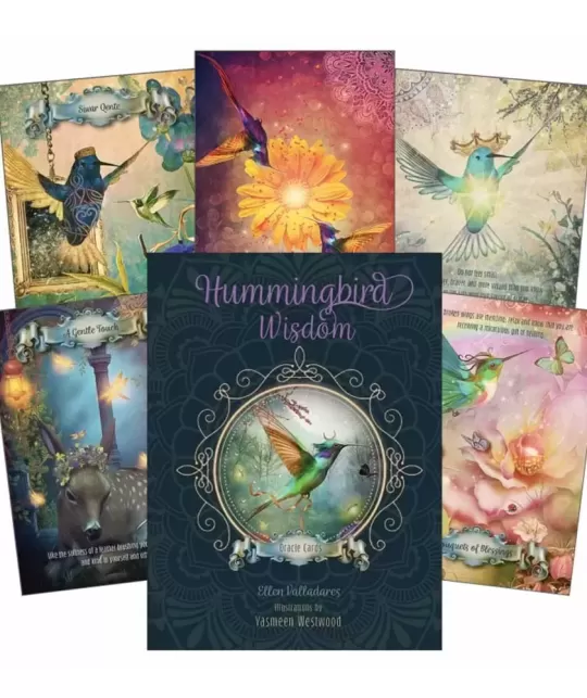Hummingbird Wisdom Oracle Cards – Set oracol inspirativ | Emagie.ro