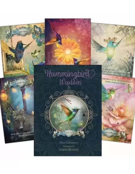 Hummingbird Wisdom Oracle Cards – Set oracol inspirativ | Emagie.ro