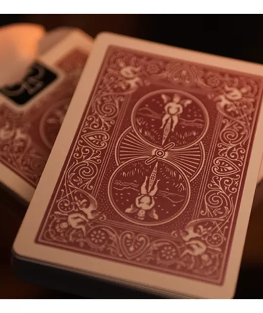 Bicycle Metallic Ruby Playing Cards – Cărți de joc premium | Emagie.ro