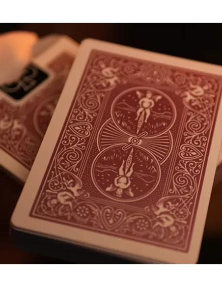 Bicycle Metallic Ruby Playing Cards – Cărți de joc premium | Emagie.ro