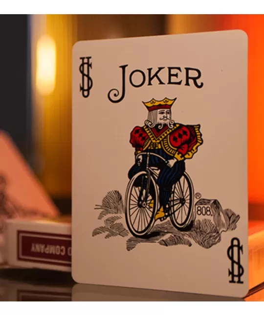 Bicycle Metallic Ruby Playing Cards – Cărți de joc premium | Emagie.ro