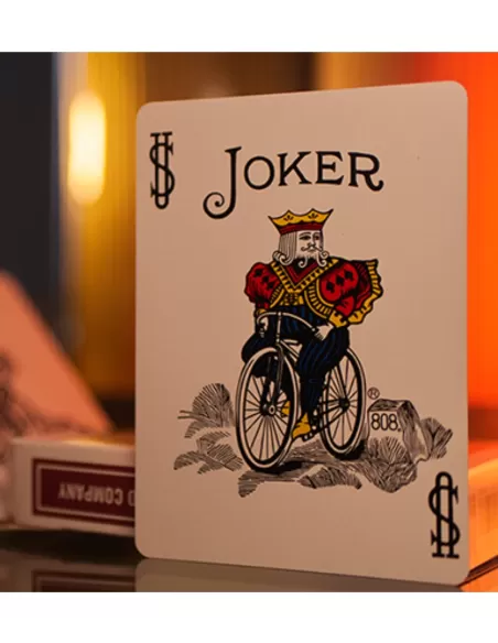 Bicycle Metallic Ruby Playing Cards – Cărți de joc premium | Emagie.ro