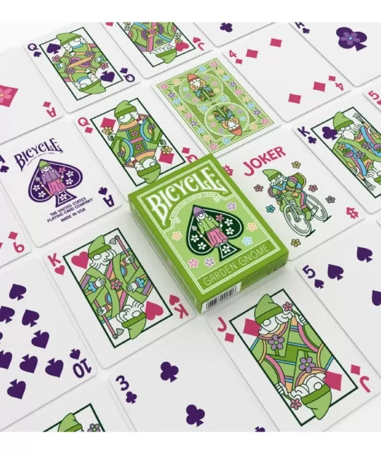 Bicycle Garden Gnome Playing Cards – Cărți de joc premium | Emagie.ro