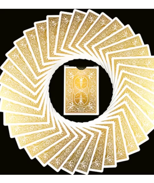 Bicycle MetalLuxe Gold Playing Cards – Premium playing cards | Emagie.ro