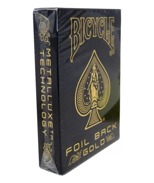 Bicycle MetalLuxe Gold Playing Cards – Premium playing cards | Emagie.ro