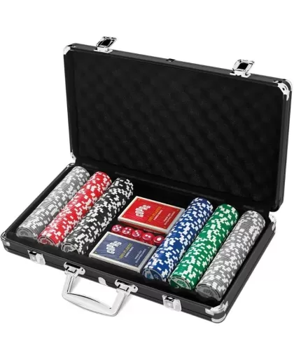 Copag Poker Set Dark Aluminum 300 – Cărți de joc premium | Emagie.ro 2