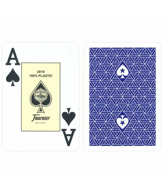 Set poker, oficiale, European Poker Tour (EPT), 100% Plastic – Cărți de joc premium | Emagie.ro