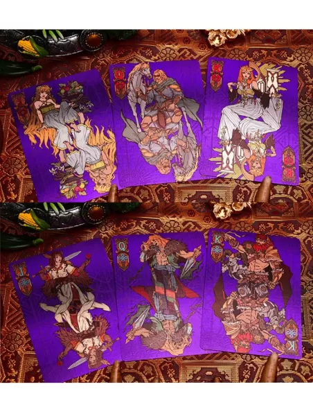 The Norse Myths Fenrir Playing Cards – Cărți de joc premium | Emagie.ro