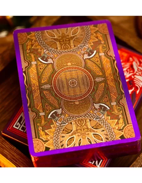 The Norse Myths Fenrir Playing Cards – Cărți de joc premium | Emagie.ro