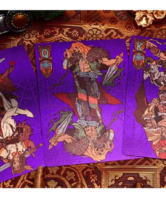 The Norse Myths Fenrir Playing Cards – Cărți de joc premium | Emagie.ro