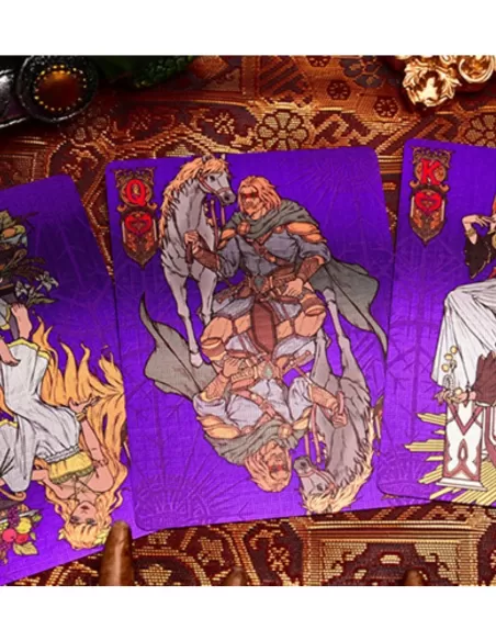 The Norse Myths Fenrir Playing Cards – Cărți de joc premium | Emagie.ro