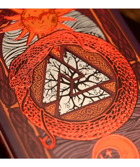 The Norse Myths Fenrir Playing Cards – Cărți de joc premium | Emagie.ro