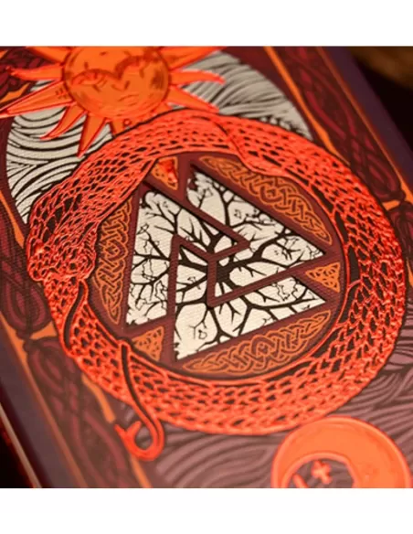 The Norse Myths Fenrir Playing Cards – Cărți de joc premium | Emagie.ro