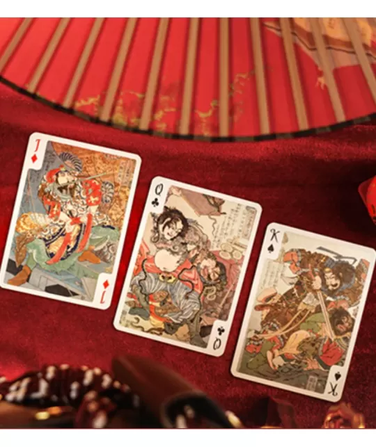 Kuniyoshi Special Edition Playing Cards – Cărți de joc premium | Emagie.ro