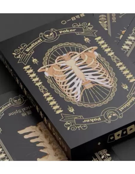 Medical Poker Black Playing Cards – Cărți de joc premium | Emagie.ro