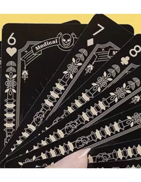 Medical Poker Black Playing Cards – Cărți de joc premium | Emagie.ro