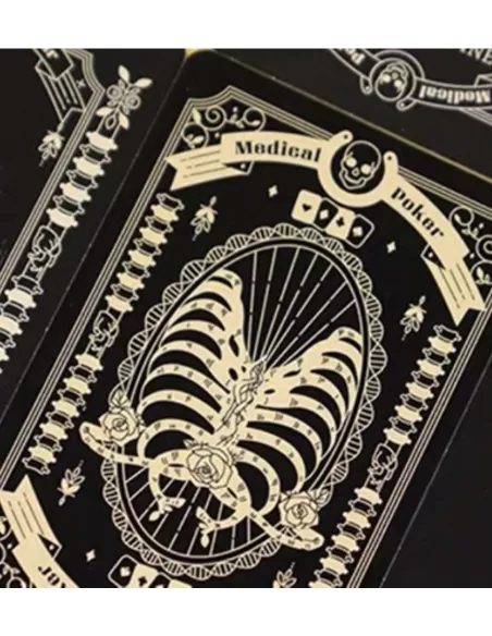 Medical Poker Black Playing Cards – Cărți de joc premium | Emagie.ro