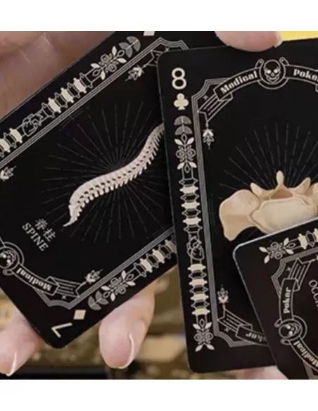 Medical Poker Black Playing Cards – Cărți de joc premium | Emagie.ro