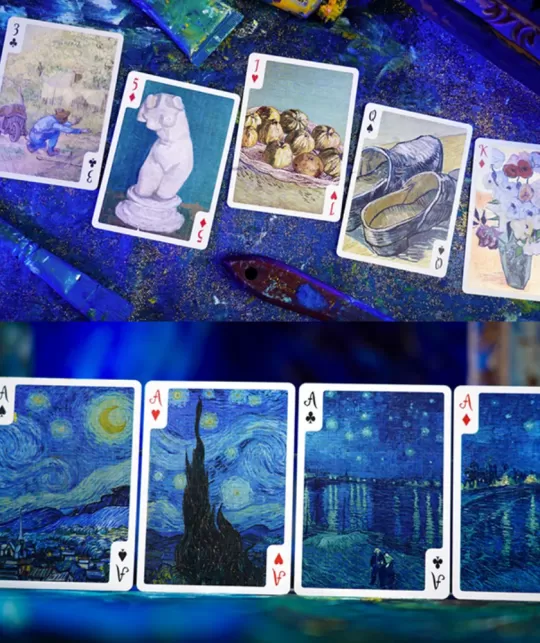Van Gogh Standard Edition Playing Cards – Cărți de joc premium | Emagie.ro