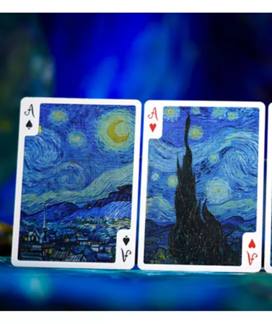 Van Gogh Standard Edition Playing Cards – Cărți de joc premium | Emagie.ro