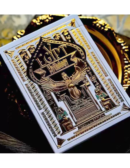 Egypt Mythology – Premium Edition (Sapphire) Playing Cards – Cărți de joc premium | Emagie.ro
