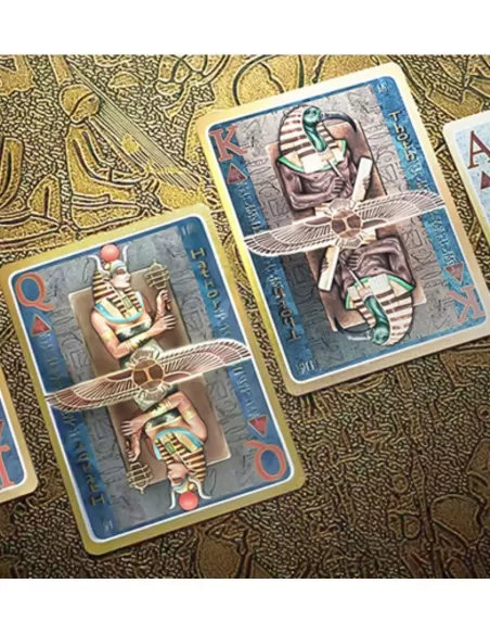 Egypt Mythology – Premium Edition (Sapphire) Playing Cards – Cărți de joc premium | Emagie.ro