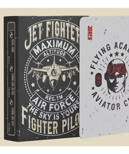 Jet Fighter Playing Cards – Cărți de joc premium | Emagie.ro
