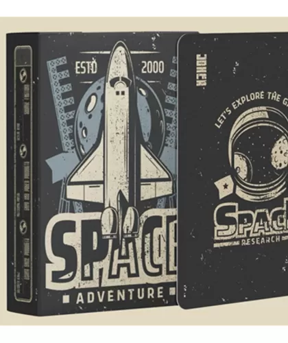 Space Adventure Playing Cards – Cărți de joc premium | Emagie.ro