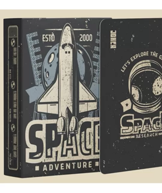 Space Adventure Playing Cards – Cărți de joc premium | Emagie.ro