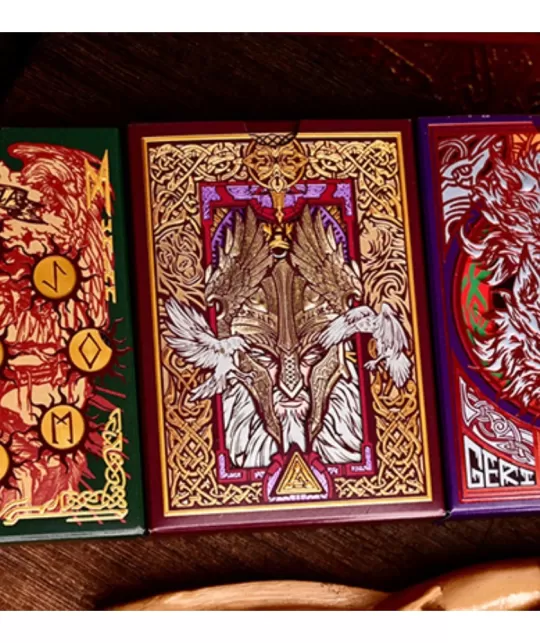 Odin Norse Myths Playing Cards – Cărți de joc premium | Emagie.ro
