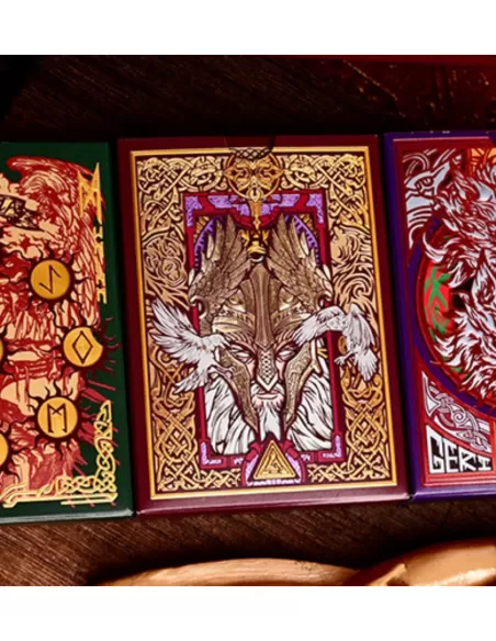 Odin Norse Myths Playing Cards – Cărți de joc premium | Emagie.ro