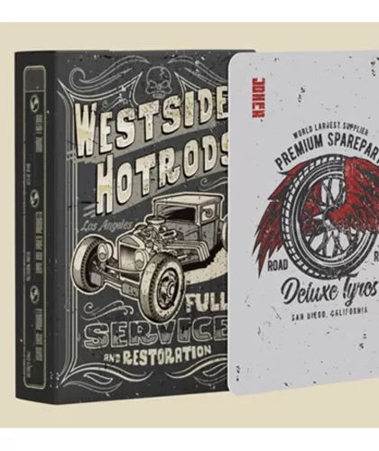 Westside Hotrods Playing Cards – Cărți de joc premium | Emagie.ro