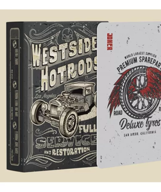 Westside Hotrods Playing Cards – Cărți de joc premium | Emagie.ro