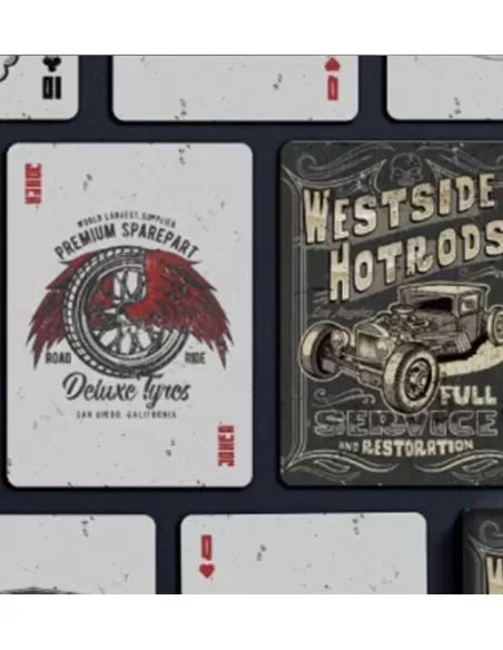 Westside Hotrods Playing Cards – Cărți de joc premium | Emagie.ro