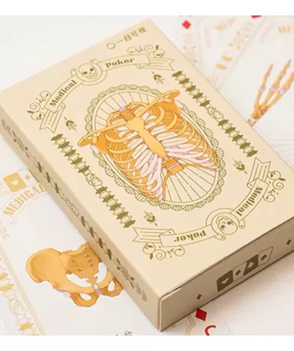 Medical Poker White Playing Cards – Cărți de joc premium | Emagie.ro