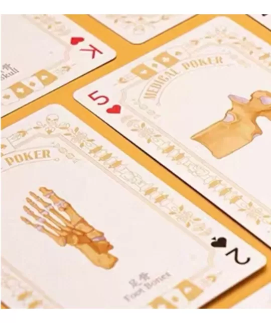 Medical Poker White Playing Cards – Premium Playing Cards | Emagie.ro