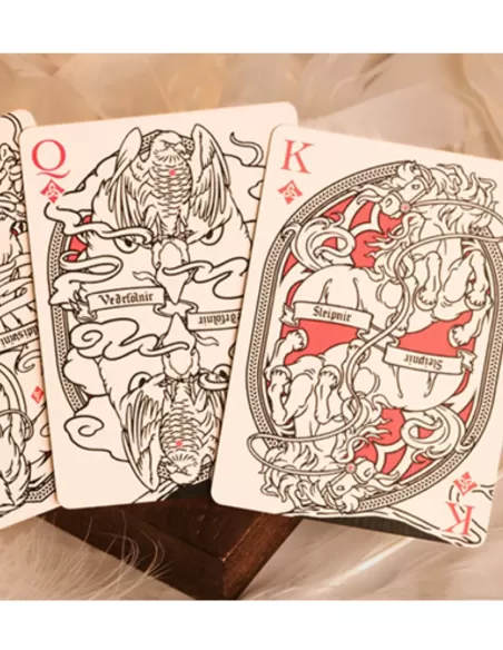 Mythic Divide Fury of Light Playing Cards – Premium Playing Cards | Emagie.ro