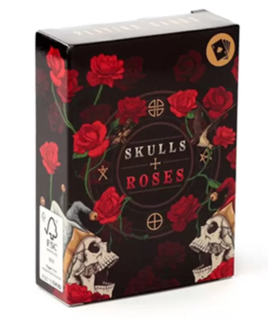 Skulls and Roses Playing Cards – Cărți de joc premium | Emagie.ro