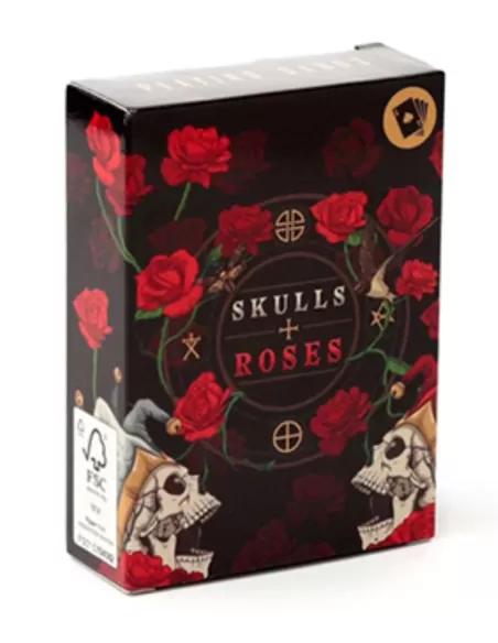 Skulls and Roses Playing Cards – Cărți de joc premium | Emagie.ro